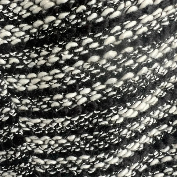 Calvin Klein Womens Black/White Tweed Knit Blazer Button NWT Textured Boucle 14 - Picture 15 of 16